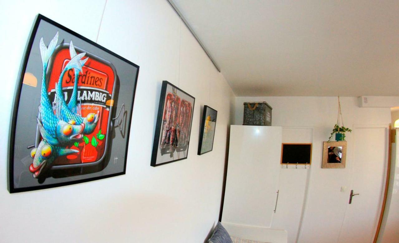 Grand Studio Vue Mer Douarnenez Bagian luar foto
